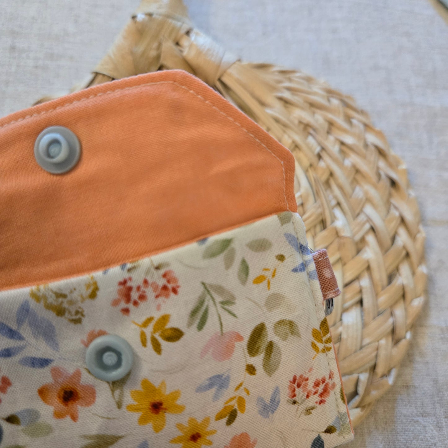 Original Keychain Wallet in Soft Floral
