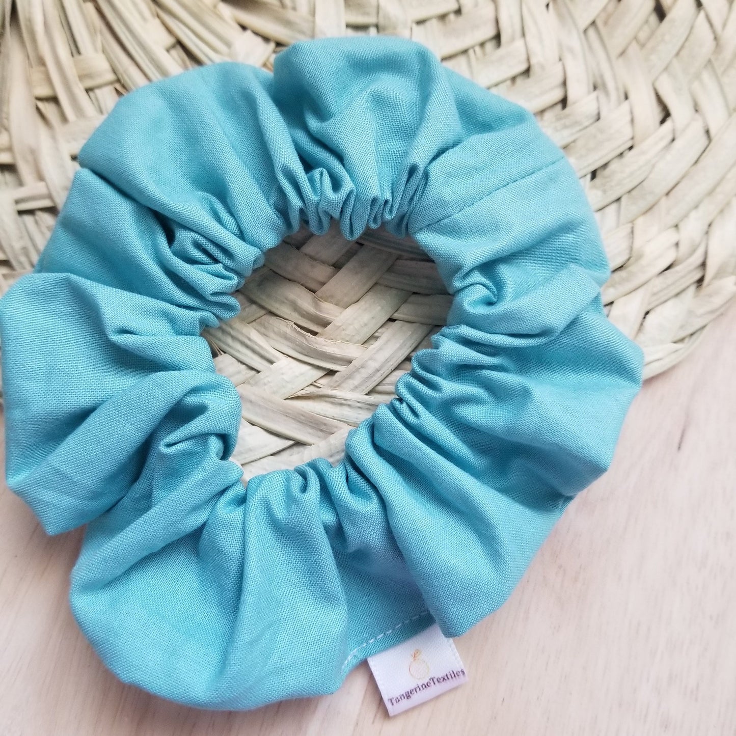 Scrunchie in Aqua