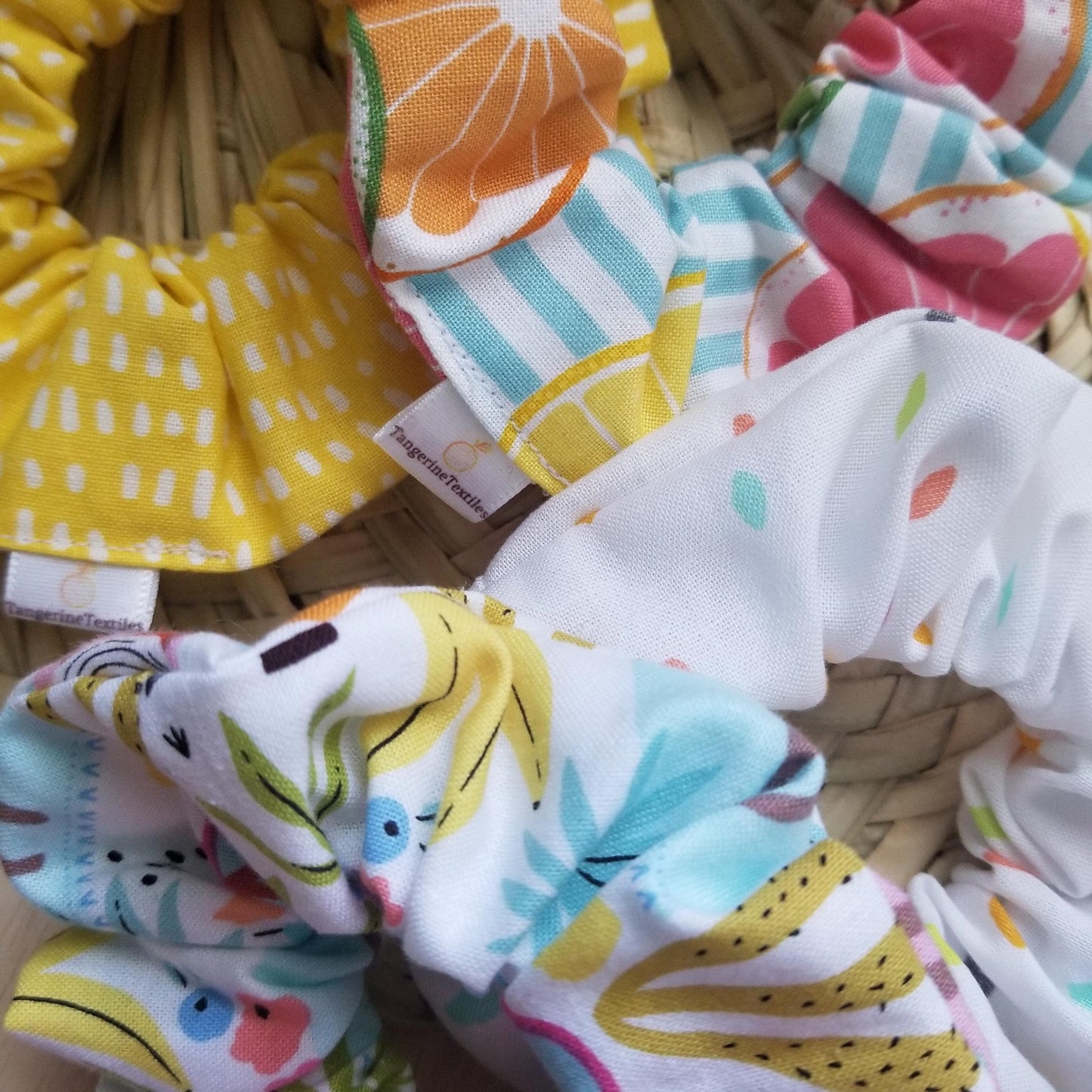 Scrunchie in Citrus Slice