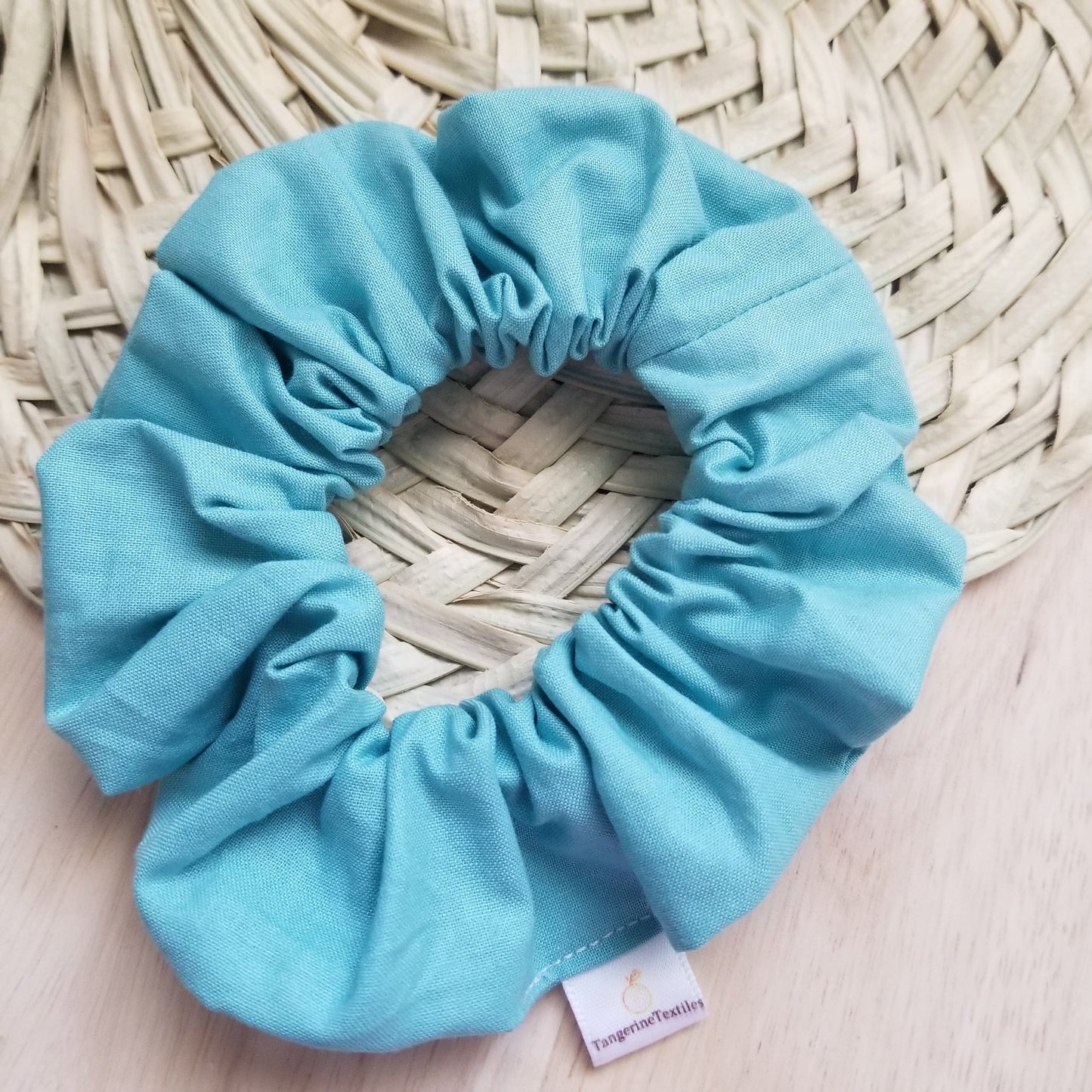 Scrunchie in Aqua