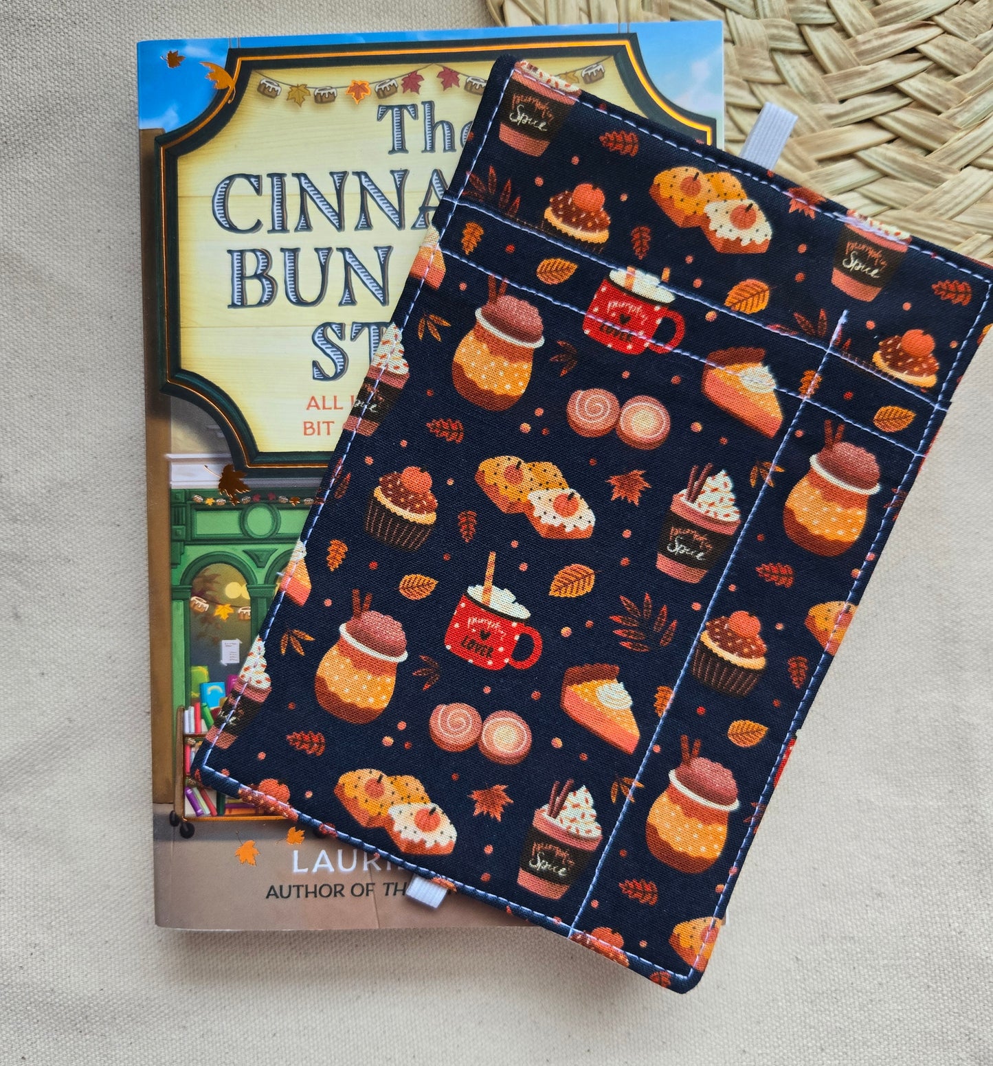 BOOK BUDDY IN CINNAMON BUN BOOKSTORE INSPIRED