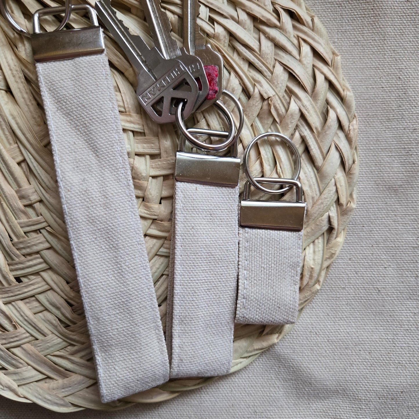 Reclaimed Canvas Keyfob