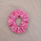 Scrunchie in Salt & Sea Pink Sea Turtle