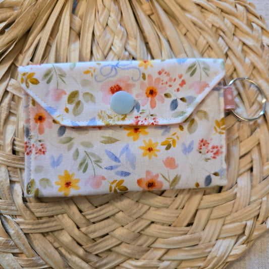 Original Keychain Wallet in Soft Floral