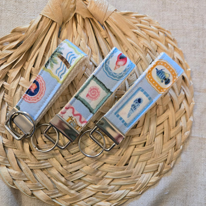 Keyfob in Salt & Sea Medallion