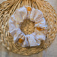 Scrunchie in Salt & Sea sun and floral