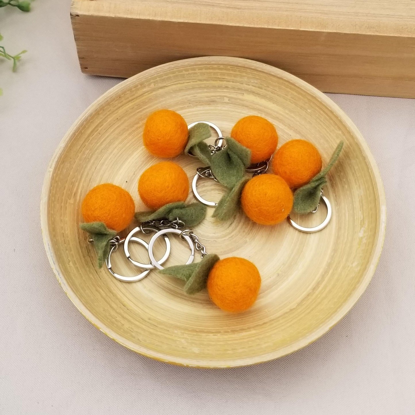 MINI TANGERINE KEYCHAIN