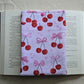 KINDLE SLEEVE IN CHEERYS WITH BOWS