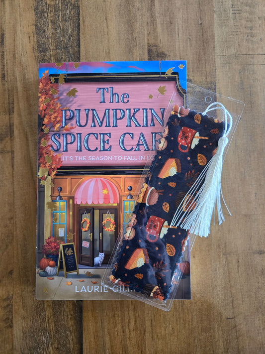 TRADITONAL BOOKMARK IN PUMPKIN SPICE CAFE INSPIRED