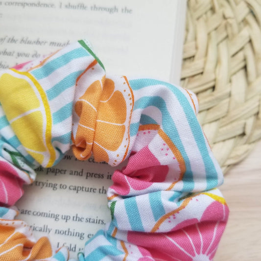 Scrunchie in Citrus Slice