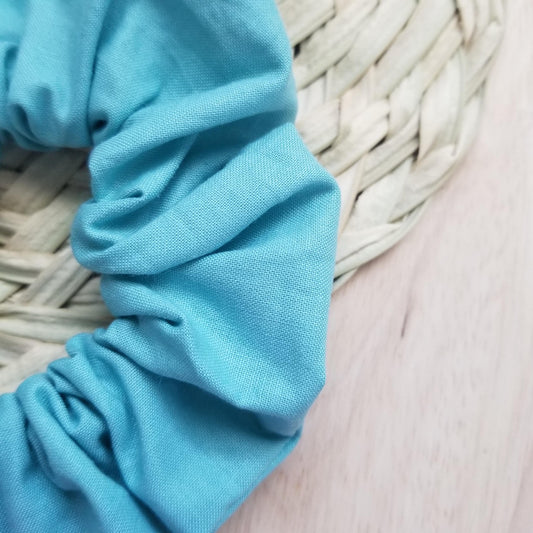 Scrunchie in Aqua