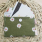 Original Keychain Wallet in Green Daisy