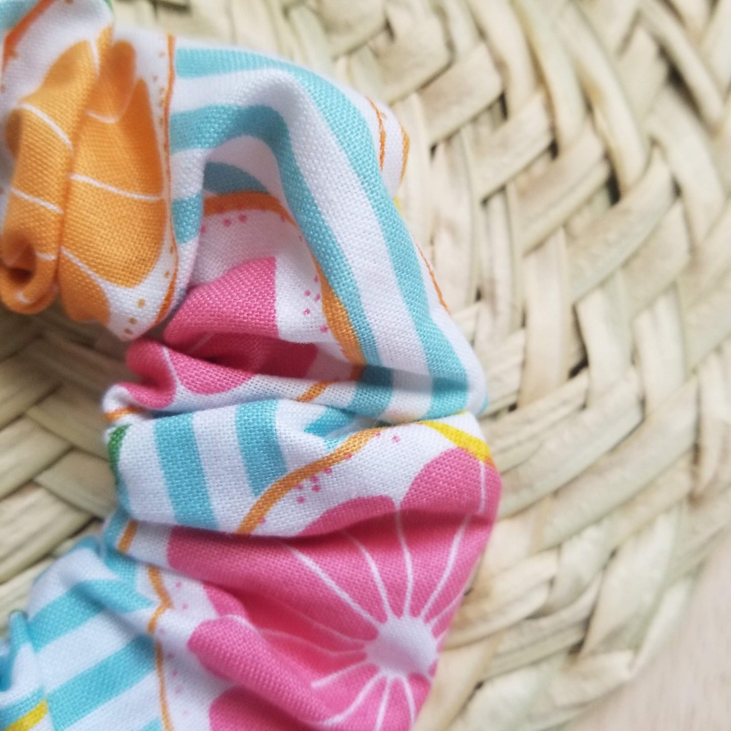 Scrunchie in Citrus Slice