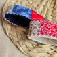 Liberty quilted Keyfob
