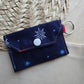 Original Keychain Wallet in Navy Fireworks