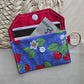 Original Keychain Wallet in Summer Strawberries