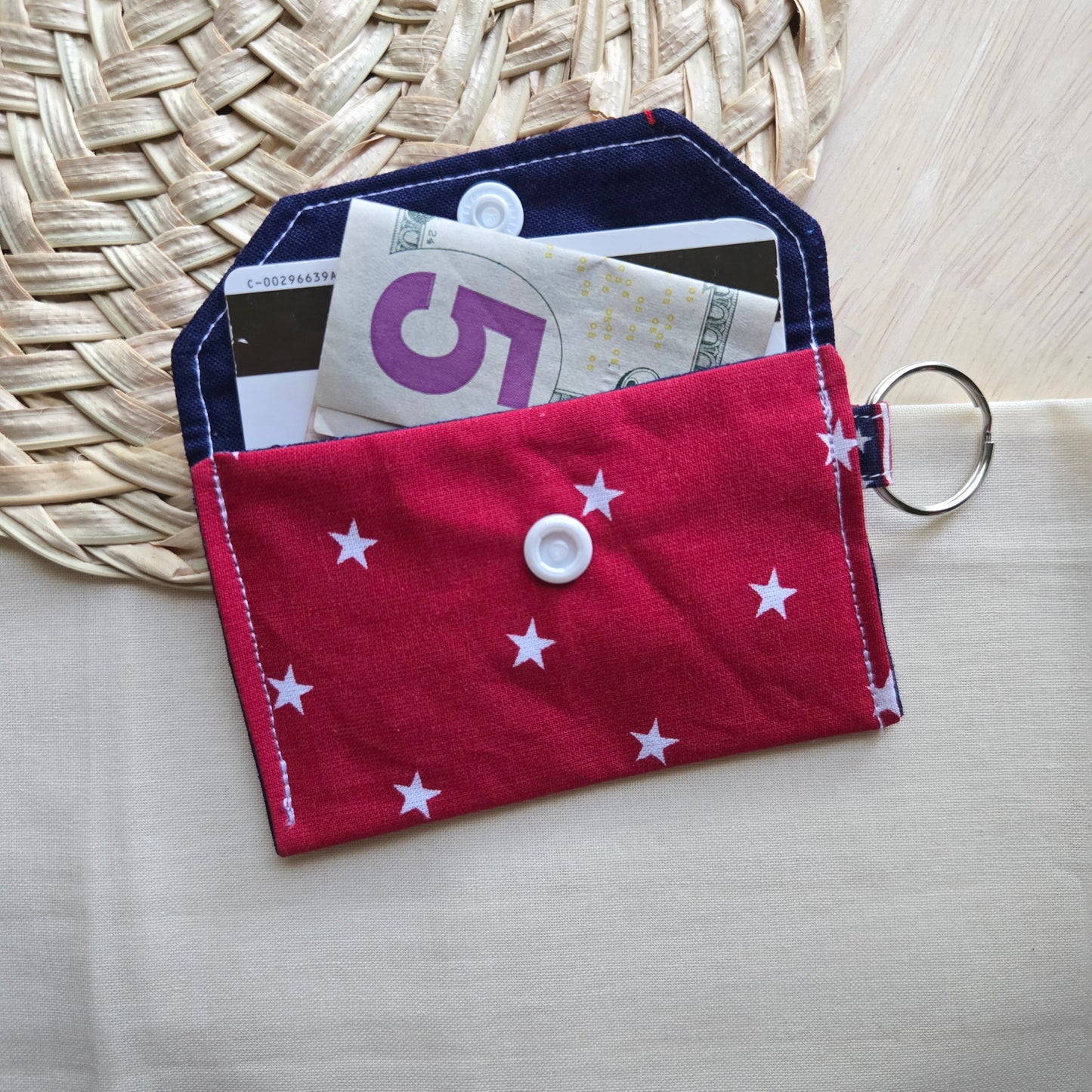Original Keychain Wallet in liberty Stars