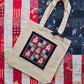 Liberty Square Print Tote