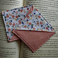 CORNER BOOKMARK IN WATERCOLOR PEDALS
